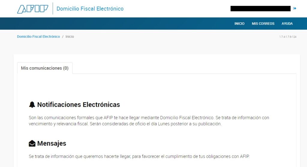 domicilio fiscal electronico DFE
