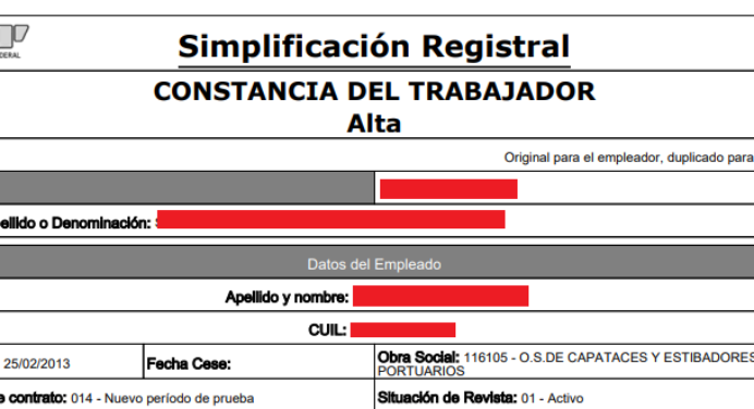 Cómo saber si tu empleador te dio de Alta en AFIP