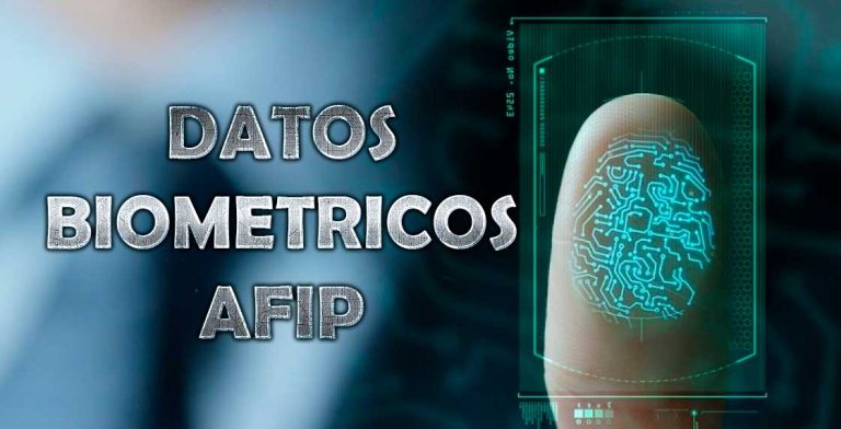 Datos Biométricos AFIP - Estudio Contable FAM